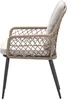 Side view of an outdoor dining chair. Produktbild-Vorschau