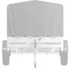 UNITRAILER Anhängerplane 200x125 cm Grau Hochplane 80 cm Produktbild-Vorschau 8
