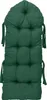 A green tufted cushion for a rocking chair. Anteprima dell’immagine prodotto