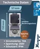 Kopp Schutzkontakt-Steckdose 2-fach, AP/FR, senkr. Produktbild-Vorschau 13
