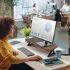 Duronic DM06-1 AW Monitorständer | 62 x 30 cm Fläche | Bis Produktbild-Vorschau 3