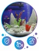 Aquarium Steine Lupek Weiß Naturstein 1 kg, dekorativer Produktbild-Vorschau 14