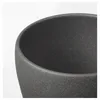 IKEA PERSILLADE Übertopf dunkelgrau Keramik 12 cm Produktbild-Vorschau 3