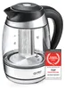 TZS First Austria Edelstahl Glaswasserkocher mit Teefilter Produktbild-Vorschau 1