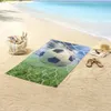 Beach towel Good Morning 75x150 cm - soccer Produktbild-Vorschau 2