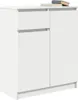 vidaXL Sideboard mit Schublade Weiß 71x35x84 cm Produktbild-Vorschau 4