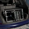 Juskys Alu Hunde-Transportbox L-X - 89x70x51 cm – Auto Produktbild-Vorschau 10