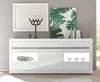 Sideboard Carat Kommode Anrichte in weiß Hochglanz 217 cm Produktbild-Vorschau 8