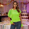 Damen-Neon-Party-Outfit im Stil der 80er/90er Jahre: Sexy Produktbild-Vorschau 7