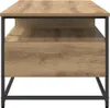 vidaXL Tavolino in rovere artigianale 100 x 51 x 45 cm Anteprima dell’immagine prodotto 7