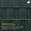Fepro® Hart-PVC Sichtschutzstreifen Grün RAL6005 10x 2,525m Produktbild-Vorschau 4