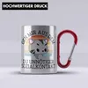 Trendation - Lustige Edelstahl Tasse Karabiner Geh Mir Aus Produktbild-Vorschau 2