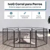 IvoQ Puppy Park – Parque para perros – 8 paneles – 60 cm de Vista previa de la imagen del producto 2