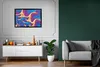 MuchoWow® Gerahmtes Poster Kunst - Golf - Psychedelisch Produktbild-Vorschau 5