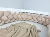 Bettschlange 4-strängig geflochten Velours 400 cm – Beige | Produktbild-Vorschau 2