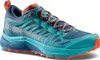 La Sportiva Jackal II Woman Gtx Trailrunning-Schuhe in Türkis und Orange; Low Cut Design. Produktbild-Vorschau