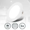 B.K.Licht Lot de 5 spots LED encastrables 230V, IP20, extra Voir les images du produit 2