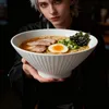 Schüssel Set 4er Ø20 cm Keramik Japanische RamenSchüsseln Produktbild-Vorschau 9