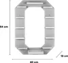O / Hanging per Tonie Box e Tonie Figures / Space Saving Anteprima dell’immagine prodotto 2