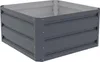 ROJAPLAST Letto rialzato, metallo, 60 x 60 x 30 cm, grigio Anteprima dell’immagine prodotto 1