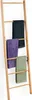 Relaxdays Handtuchleiter Holz, 6 Sprossen, Wäscheleiter Produktbild-Vorschau 1
