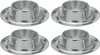 lot de 4 coquetiers en métal Acier inoxydable Coquetiers Voir les images du produit 1