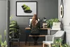 Bild 100x70 MDF-Rahmen Wandkunst Steine ​​Kunst Produktbild-Vorschau 3