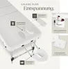 tectake® 3 Zonen Massageliege Ko Tao Breite 78 cm, Produktbild-Vorschau 3