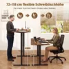 COSTWAY Elektrisch, Schreibtisch 160 x 60 cm, Ergonomischer Produktbild-Vorschau 4