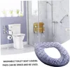 WC-Sitzbezug, Toilettensitzbezug, Weiches WC-Sitzkissen mit Produktbild-Vorschau 4