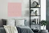 MuchoWow® Poster Rosa - Punkte - Weiß - Muster 75x75 cm - Produktbild-Vorschau 4