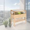 Serre Châssis de Jardin pour Carré Potager 115 x 53 x 34 cm Voir les images du produit 9