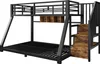 A bunk bed with stairs and storage compartments. Anteprima dell’immagine prodotto