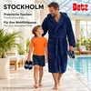 Betz flauschiger Saunamantel mit Kapuze STOCKHOLM Wellness- Produktbild-Vorschau 6