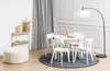 Actona Roxby, Rundform, Fester Tisch, Weiß, MDF-Platten, Produktbild-Vorschau 5