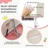 Verstellbarer Kinderschreibtisch mit neigbarer Tischplatte, Produktbild-Vorschau 4