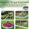 XMTECH 20 m Rasenkante Metall, Wellen Verzinkt Produktbild-Vorschau 3