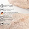 Tischdecke Wachstuch Gestreift Beige Robust Wasserabweisend Produktbild-Vorschau 4