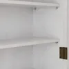 Wandschrank - 60 cm weiß - mit Handtuchhalter & 3-stufige Produktbild-Vorschau 15