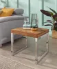 FineBuy Couchtisch quadratisch 45cm Sheesham Massivholz mit Produktbild-Vorschau 3