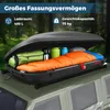COSTWAY 400L box da tetto per auto, box da tetto con Anteprima dell’immagine prodotto 4