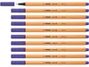 STABILO Fineliner -  point 88 - 10er Pack - violett Produktbild-Vorschau 1