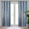Vorhang MABEL dunkelblau marine140x250 cm  Ösen Ösenvorhang Produktbild-Vorschau 1