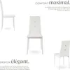 Lot de chaises avec strass - blanc, Lot de 6 Voir les images du produit 3