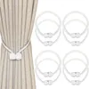 8 Stück Magnetische Vorhang Raffhalter,Vorhanghalter Produktbild-Vorschau 1