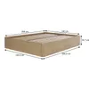 BEAUTYSOFA | Stauraumbett SARA Cremona Eiche - Bett 140x200 Produktbild-Vorschau 13