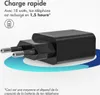 imoshion Wall Charger 18 Watt | USB-A - Zwart Voir les images du produit 4