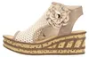 Rieker Keilsandalette Beige Produktbild-Vorschau 11