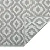 vidaXL Dywanik zewnętrzny ARAKIL szary 190x290 cm PP Podgląd zdjęcia produktu 4
