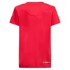 Rotes T-Shirt für Kinder von La Sportiva; Rückansicht; geeignet für Klettern. Produktbild-Vorschau